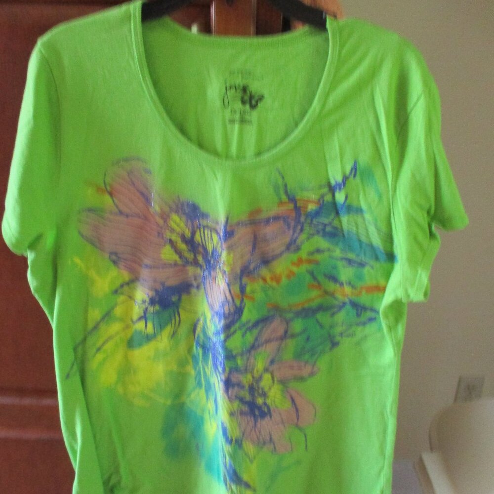 Women's Just My Style Top Size: 1X